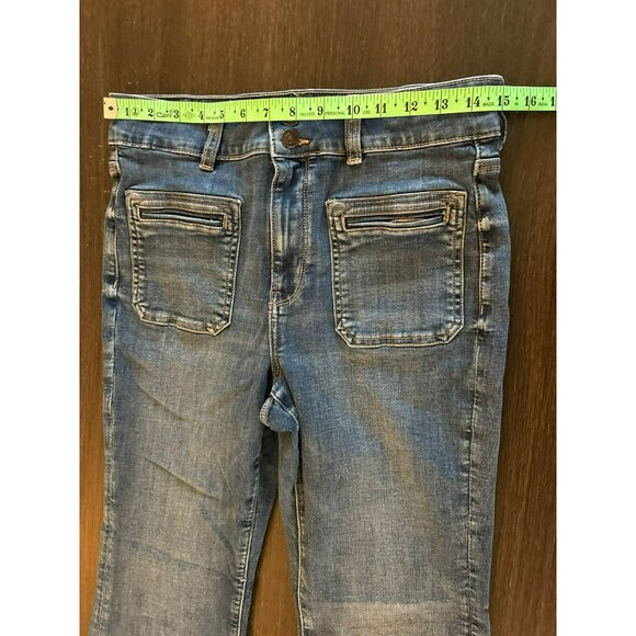 American Eagle Outfitters Blue Flare Jeans - Picture 7 of 9